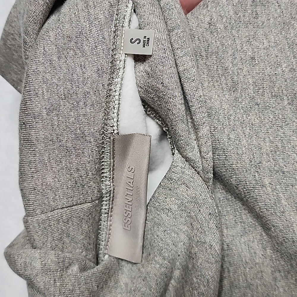 NWT Fear of God Essentials Dark Oatmeal Hoodies - Picture 8 of 10